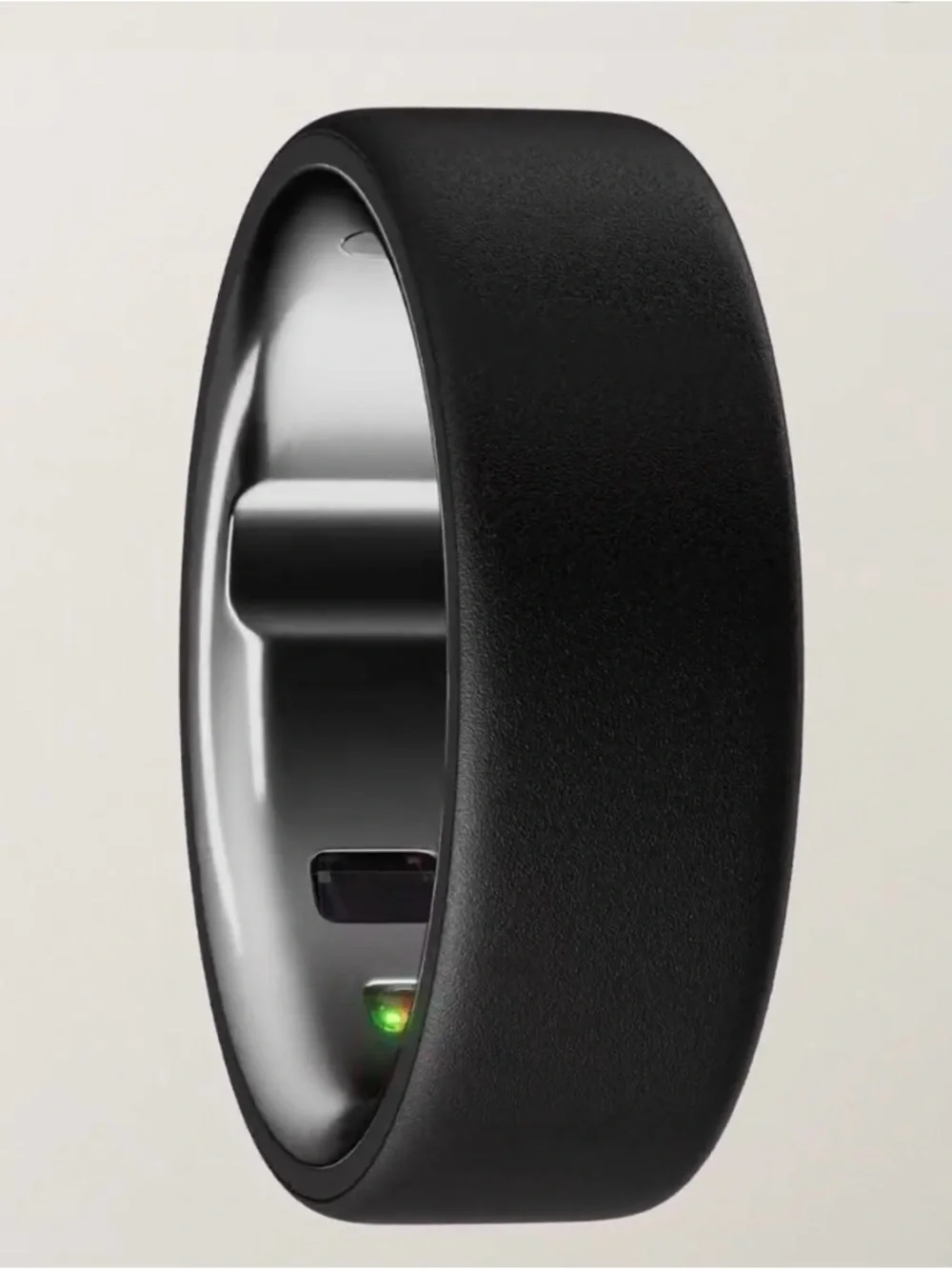 Discrete Black Smart Ring with Activity & Sleep Monitoring